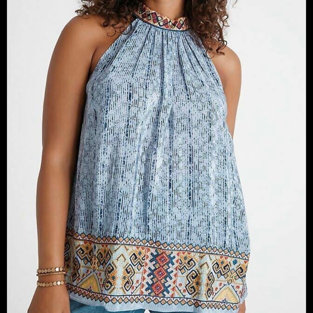 Anthropologie Jina Halter Blouse/ Bhanuni by Jyoti, XS